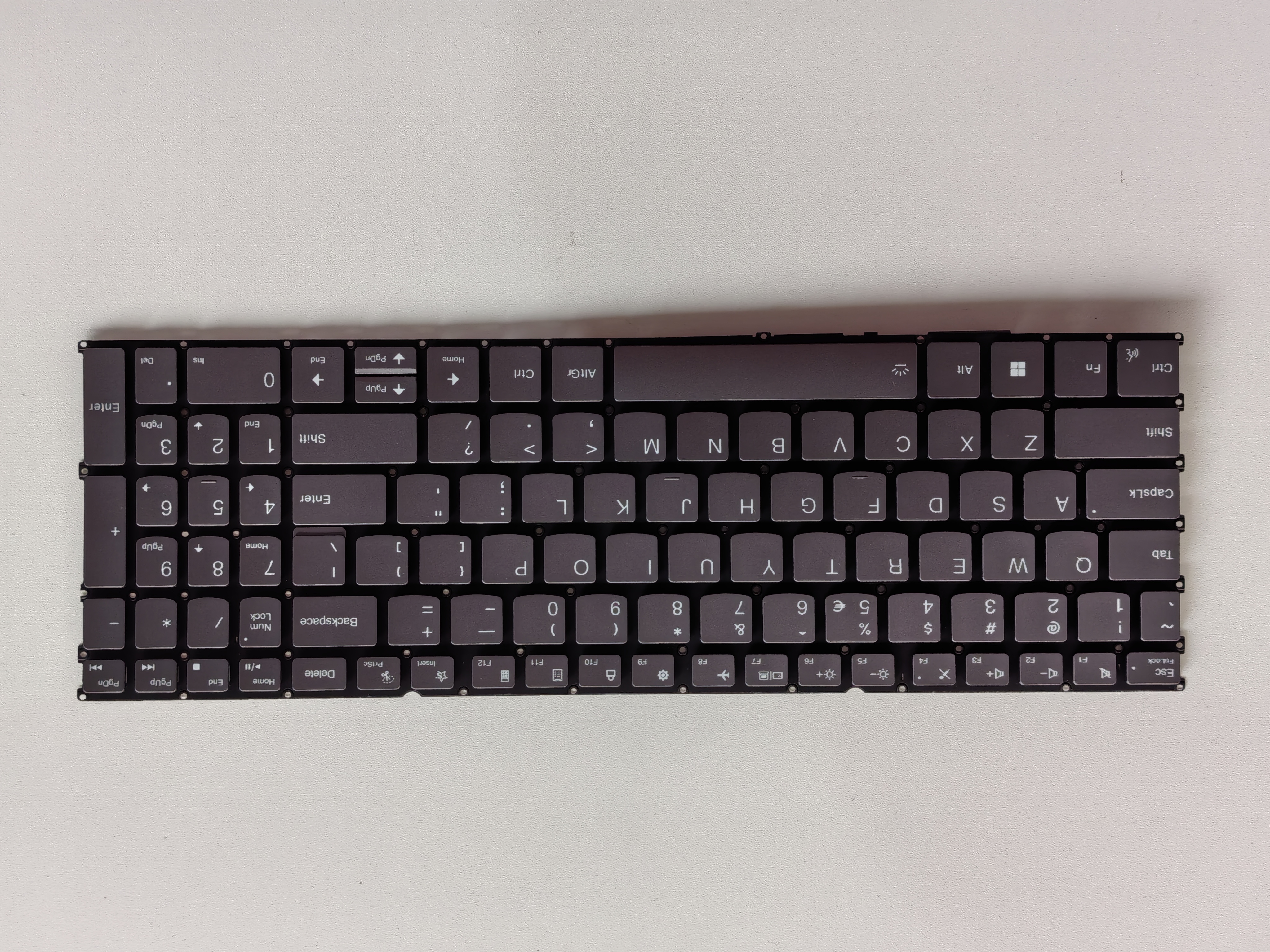 Picture of New Replacement Laptop Keyboard For LENOVO YOGA Pro 16s IRP8 IMH9 2023 2024 Talk button Grey Backlit US Layout